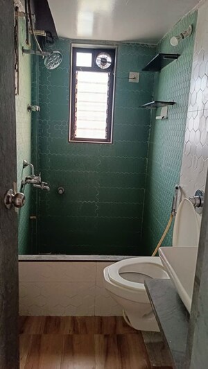 Bathroom in 2 BHK Apartment at Sandesh Nagar – for Sale