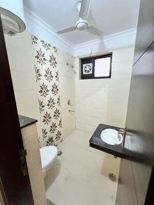 Bathroom in 3 BHK Builder Floor at Naraina – for Rent