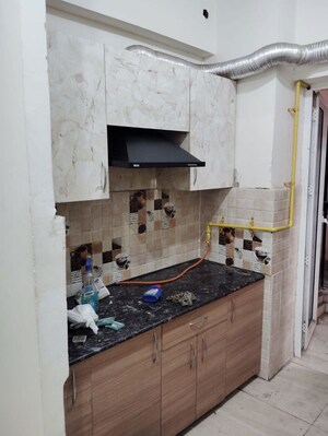 Kitchen in 3 BHK Apartment at Gaur City 2 - 14th Avenue, Sector 16c Greater Noida – for Rent