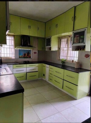 Kitchen in 4 BHK Apartment at L and T Serene County, Gachibowli – for Sale