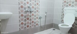 Bathroom in 3 BHK Apartment at DSR Green Field, Whitefield – for Rent