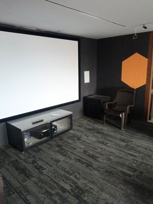 Tv Room in 3 BHK Apartment at Sai Krishnas Sreenidhi Towers, Sri Nagar Colony – for Sale