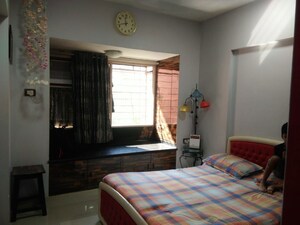 Bedroom in 1 BHK Apartment at Bhoomi Park, Malad West – for Rent