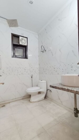 Bathroom in 3 BHK Builder Floor at Saket – for Rent