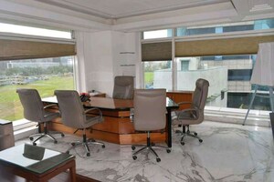 Living Room in  Office Space at Wadhwa The Capital, Bandra East – for Rent