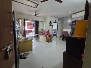 Living Room in 2 BHK Apartment at Royal Oasis, Malad West – for Rent