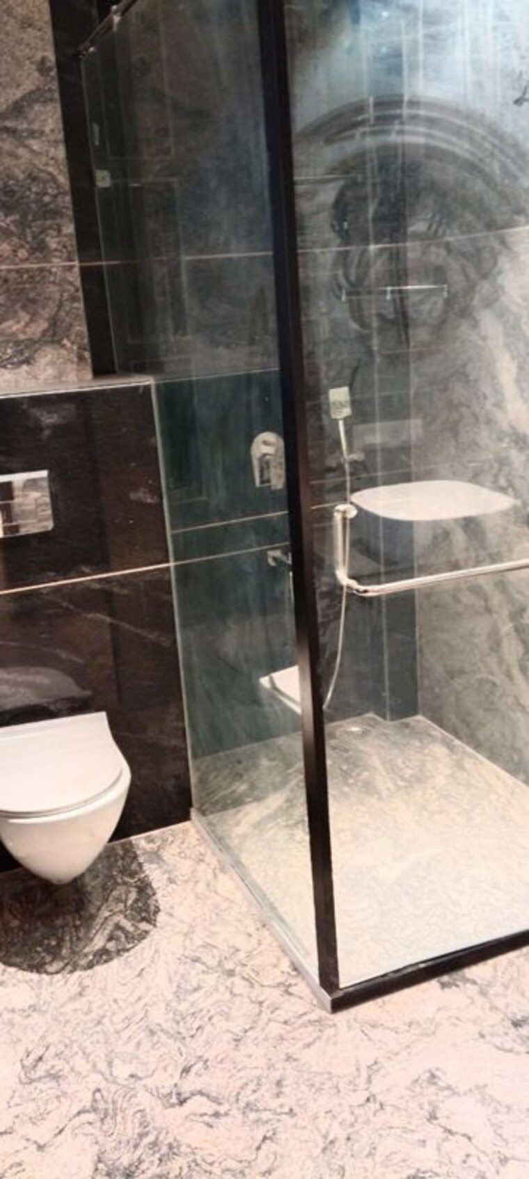 Bathroom, sarvodaya enclave 3 Bedroom 217 Sq.Yd. Builder Floor In Sarvodaya Enclave Delhi 10469566