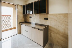 Kitchen in 1 BHK Apartment at Shree Viraj Residency, Badlapur East – for Sale