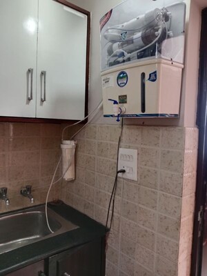 Bathroom in 1 RK Builder Floor at Ansals Sushant City – for Rent