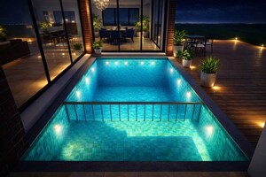 Swimming Pool in 4 BHK Villa at Infopark – for Sale