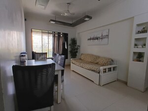 Living Room in 1 BHK Apartment at Luv Kush Tower, Chembur – for Sale