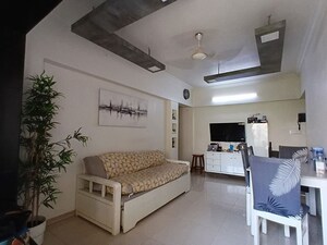 Living Room in 1 BHK Apartment at Luv Kush Tower, Chembur – for Sale