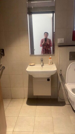 Bathroom in 2 BHK Apartment at Prestige Jindal City, Bagalakunte – for Rent