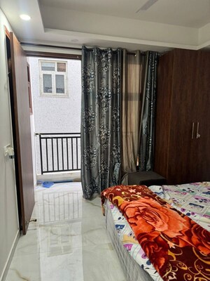 Bedroom in 1 BHK Builder Floor at Freedom Fighters Enclave – for Rent