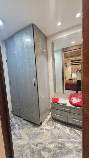 Kitchen in 4 BHK Builder Floor at Freedom Fighters Enclave – for Sale