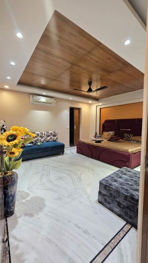 Bedroom in 4 BHK Builder Floor at Freedom Fighters Enclave – for Sale