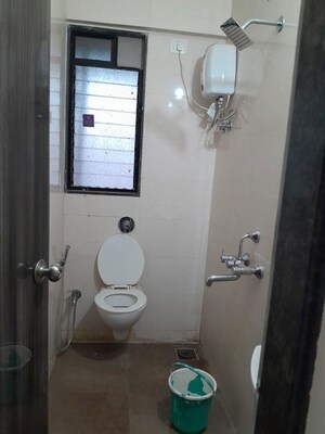 Bathroom in 2 BHK Apartment at Borivali East – for Rent