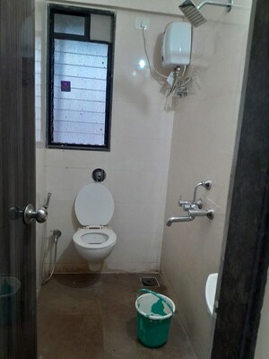 Bathroom in 2 BHK Apartment at Borivali East – for Rent