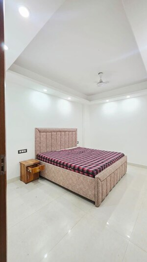 Bedroom in 2 BHK Builder Floor at Freedom Fighters Enclave – for Rent