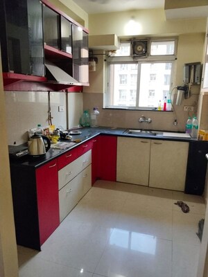 Kitchen in 1 BHK Apartment at Gold Croft CHSL, Ghodbunder Road – for Sale