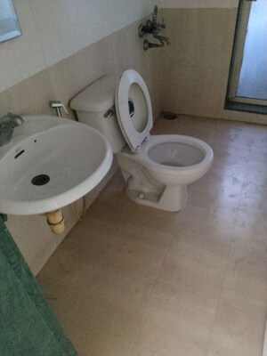 Bathroom in 1 BHK Apartment at Gold Croft CHSL, Ghodbunder Road – for Sale