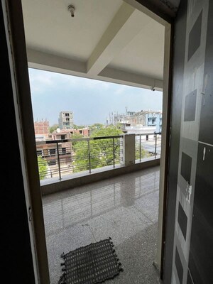 Balcony in 1 RK Builder Floor at AKD Tower, Sector 14 – for Rent