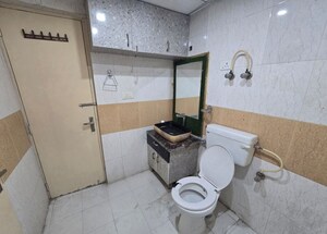 Bathroom in 2 BHK Apartment at Nitishree Aura Abode, Raj Nagar Extension – for Rent