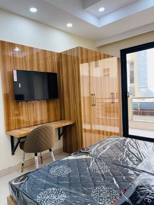 Bedroom in 1 RK Builder Floor at Allure Homes, Sector 14 – for Rent