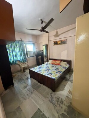 Bedroom in 1 BHK Apartment at Sahayog Complex, Manpada – for Rent