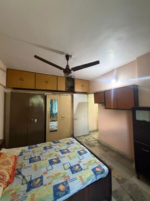 Bedroom in 1 BHK Apartment at Sahayog Complex, Manpada – for Rent