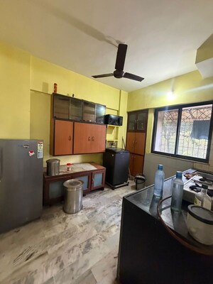 Living Room in 1 BHK Apartment at Sahayog Complex, Manpada – for Rent