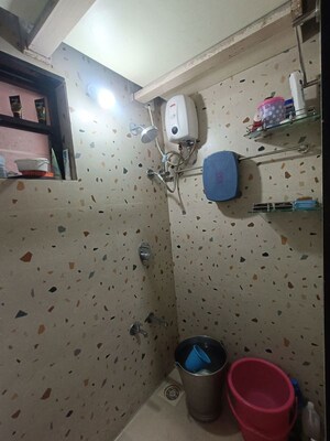 Bathroom in 1 RK Apartment at Century Tower, Prabhadevi – for Rent
