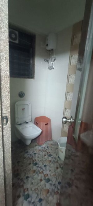 Bathroom in 3 BHK Apartment at Shree Shraddha CHS, Bandra East – for Rent