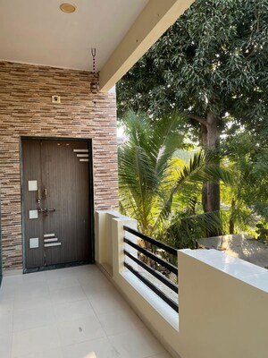 Balcony in 2 BHK Villa at Jivraj Park – for Rent