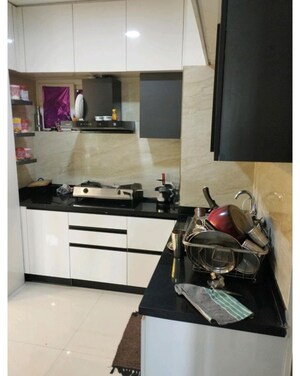 Kitchen in 3 BHK Apartment at Sowparnika Flamenco, Sarjapur Road – for Rent
