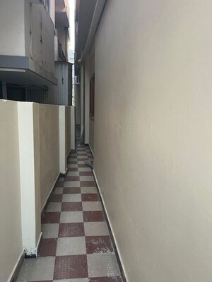 Staircase in 3 BHK Builder Floor at Canal Road – for Rent