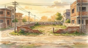  Plot – Exterior View View at Agraula - for Sale