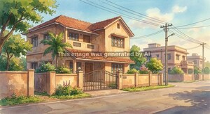 Independent House – Exterior View View at Hindalga - for Sale