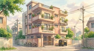  Apartment – Exterior View View at Umra - for Sale