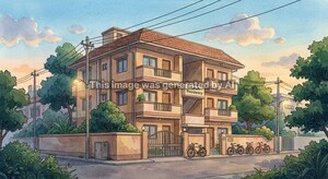  Apartment – Exterior View View at Okha - for Sale