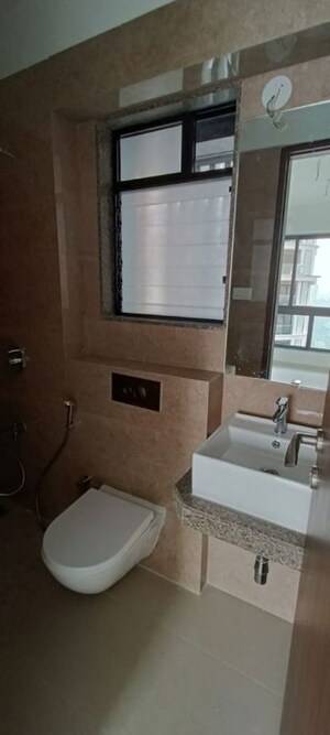 Bathroom in 2.5 BHK Apartment at Sunteck City Avenue 2, Goregaon West – for Rent