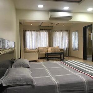 Bedroom in 3 BHK Apartment at Runwal Elegante, Andheri West – for Sale