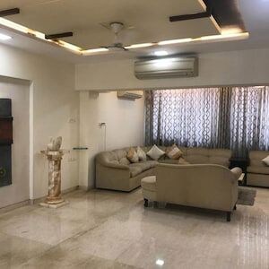 Living Room in 3 BHK Apartment at Runwal Elegante, Andheri West – for Sale