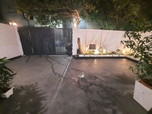 Balcony in 3 BHK Builder Floor at Malviya Nagar – for Rent
