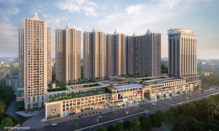 Exterior View, paradise-sai-world-dreams 2 Bedroom 711 Sq.Ft. Apartment In Dombivli East Thane 10470177