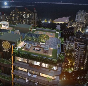 3 BHK Apartment – Exterior View View at DLH Legacy, Juhu - for Rent