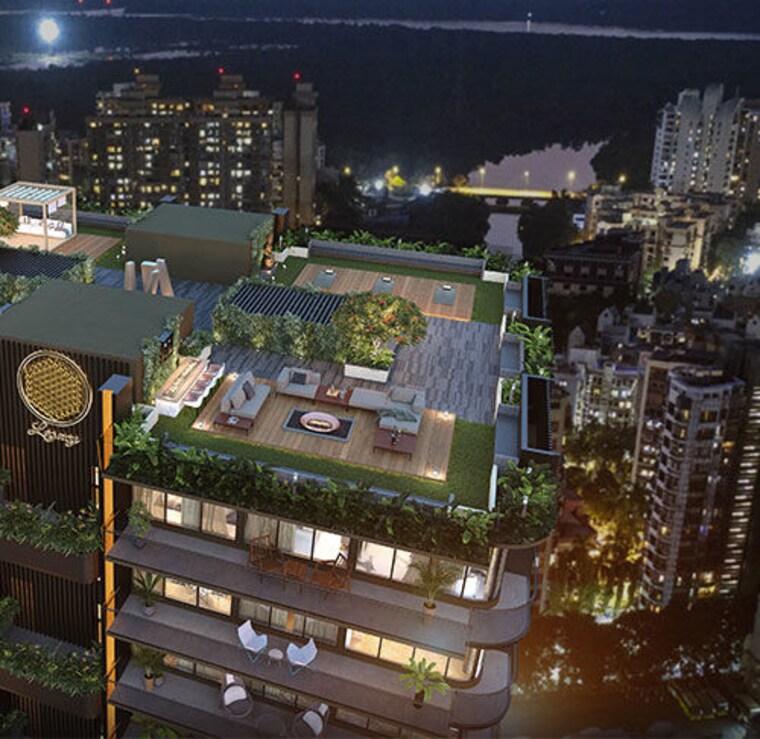 Exterior View, dlh-legacy 3 Bedroom 1318 Sq.Ft. Apartment In Juhu Mumbai 10470217