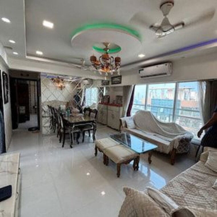 Living Room, dlh-legacy 3 Bedroom 1318 Sq.Ft. Apartment In Juhu Mumbai 10470217