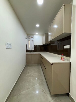 Kitchen in 3 BHK Apartment at Chattarpur – for Rent