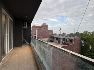 Balcony in 3 BHK Apartment at Chattarpur – for Rent